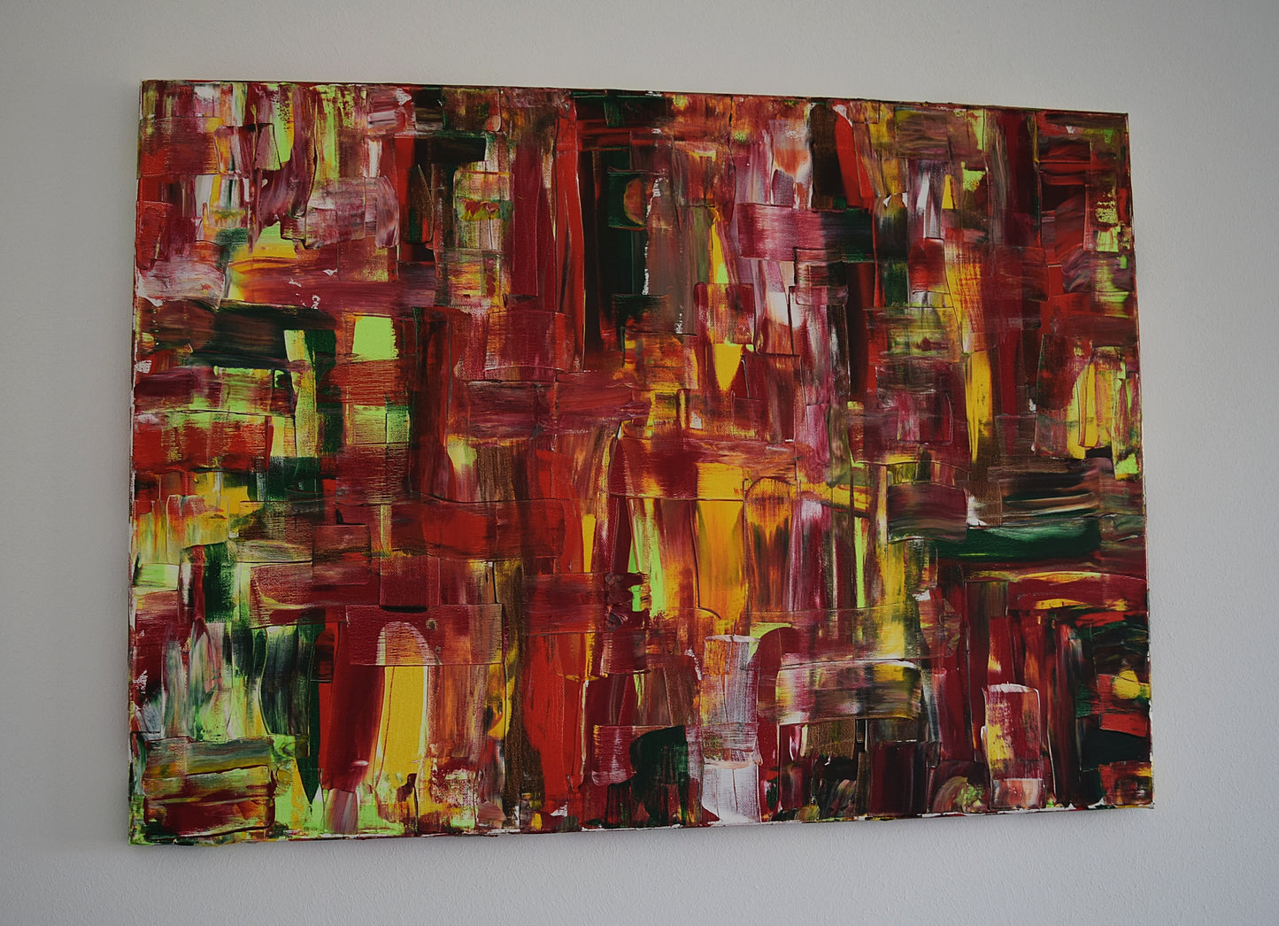 Leinwand Wandbild Acryl Aryclleinwand "Summer"