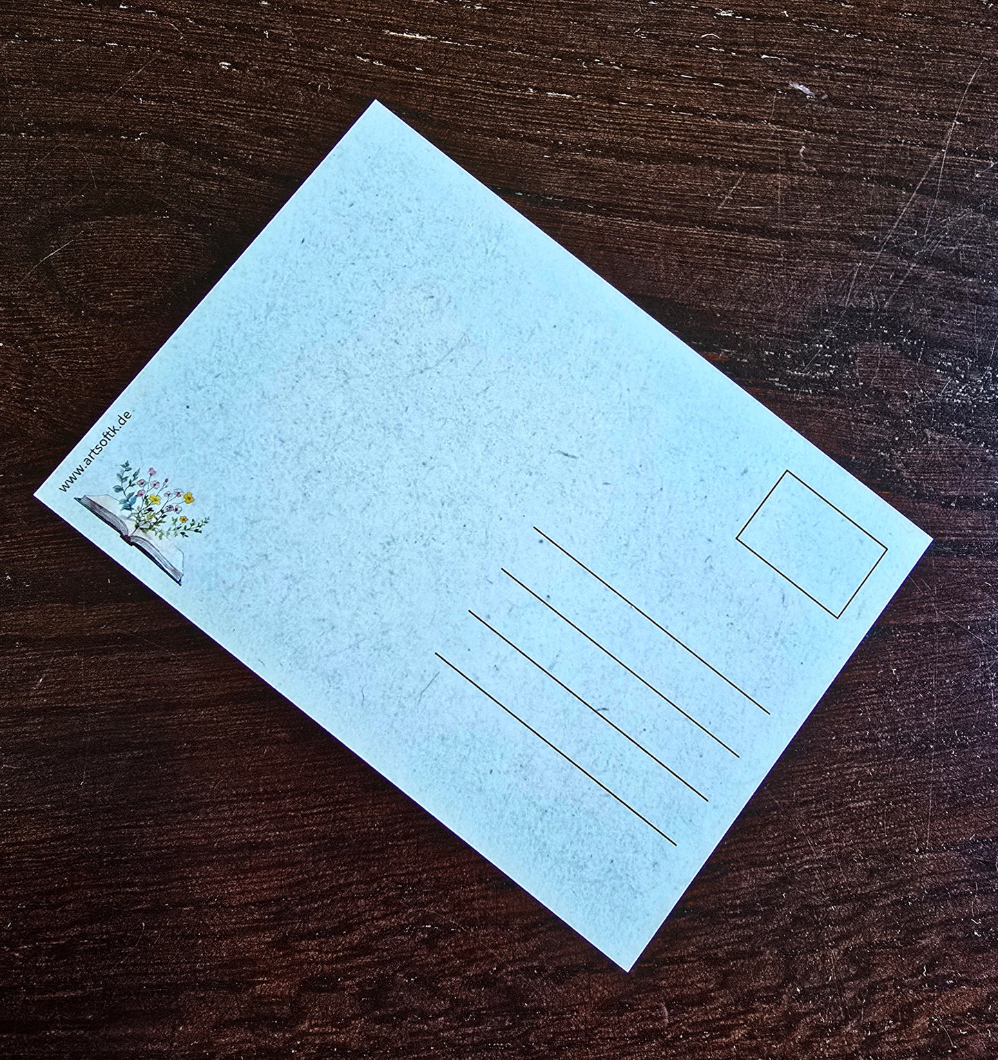 Postkarte "Du bist das schönste Kapitel meines Lebens"