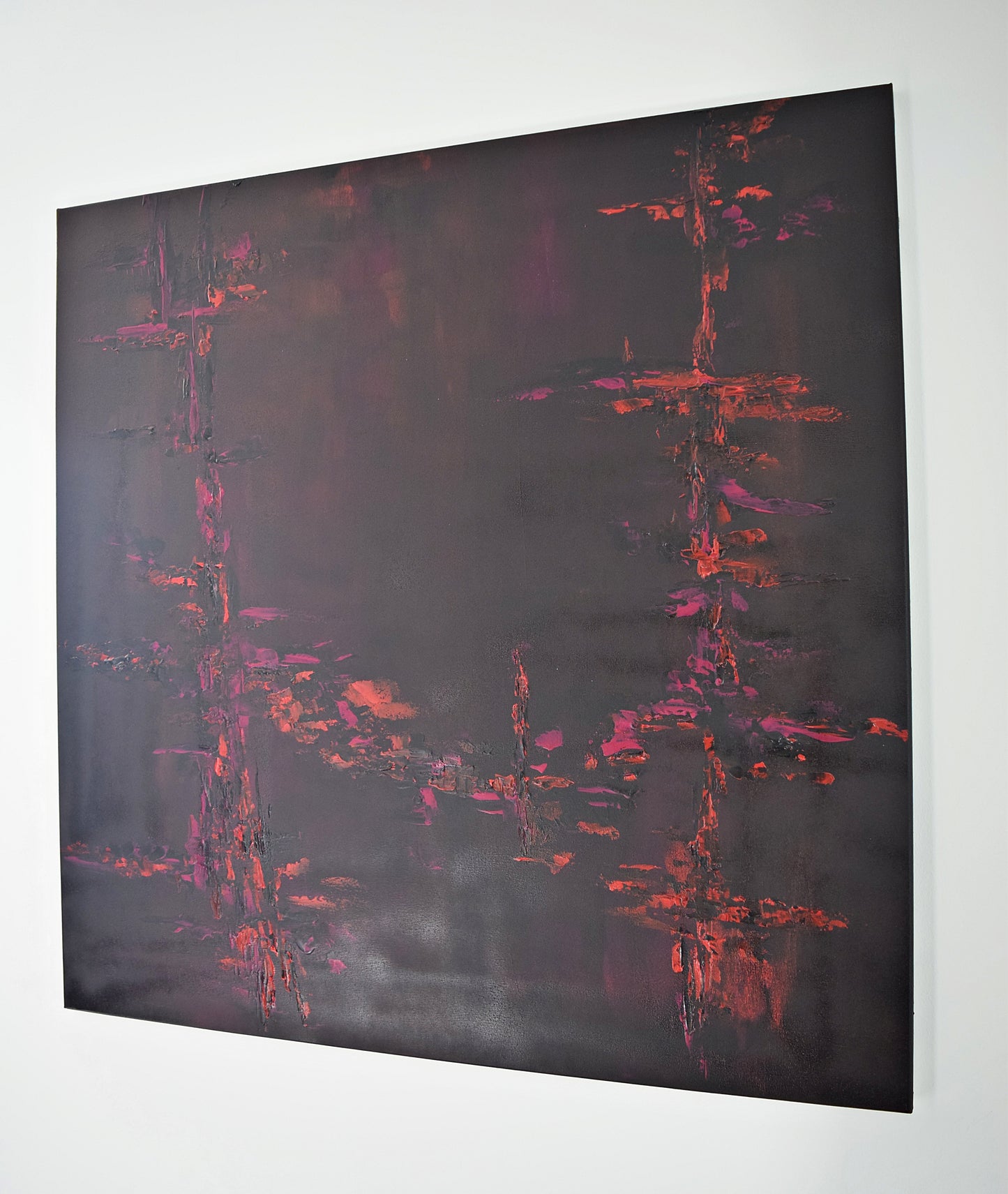 Leinwand Wandbild Acryl Aryclleinwand "deep love"
