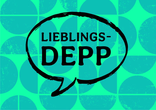 Postkarte "Lieblingsdepp"