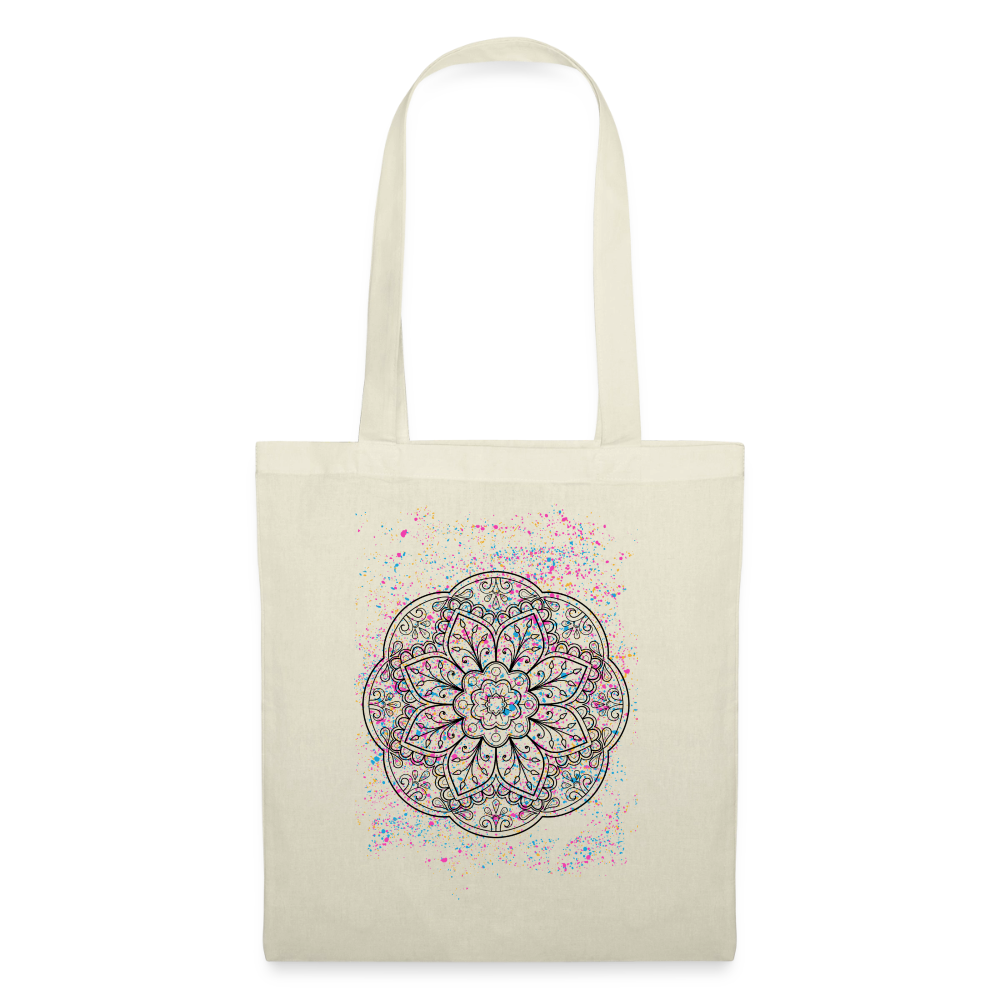 Stoffbeutel Mandala - Natur