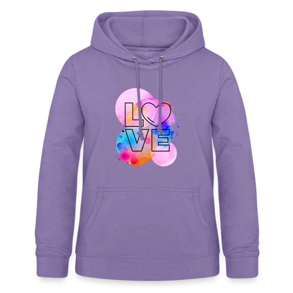 Frauen Hoodie Love - Lavendel