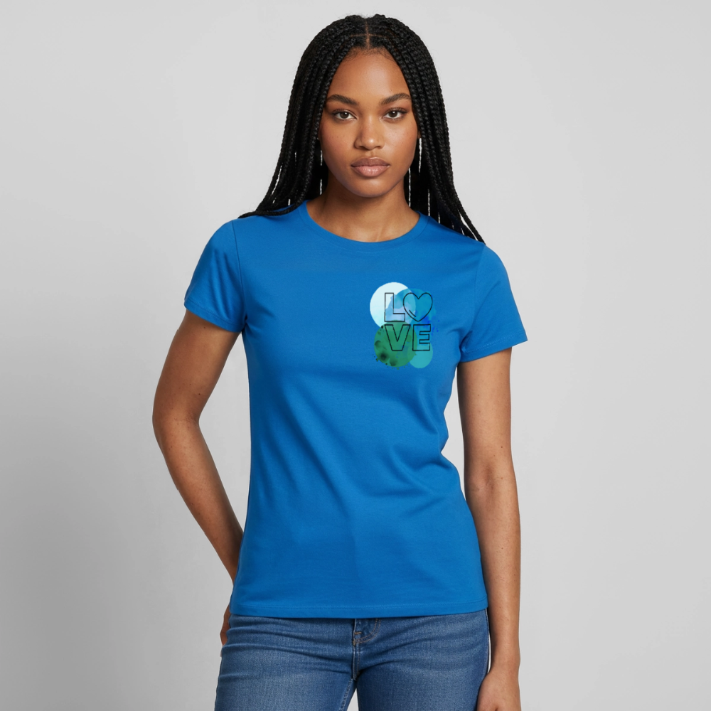 Women's T-Shirt Love II - Royalblau
