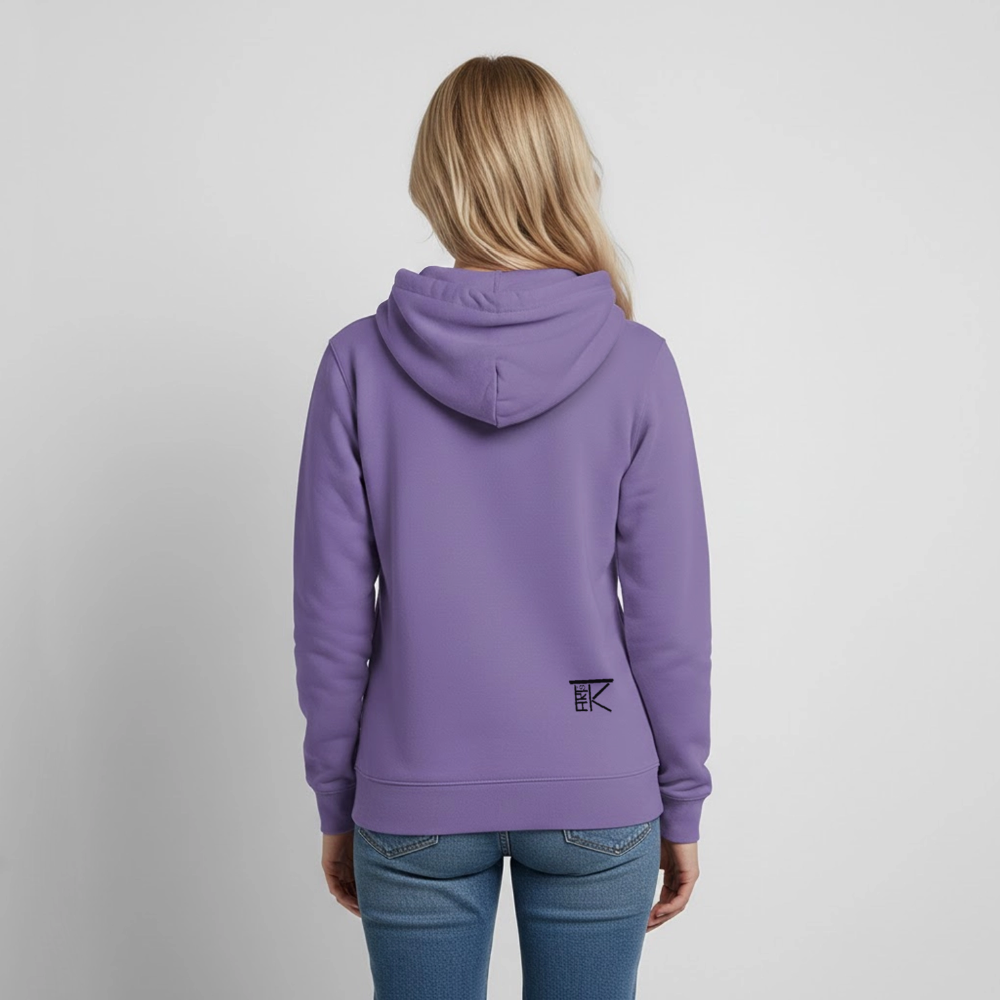 Frauen Hoodie Love I - Lavendel