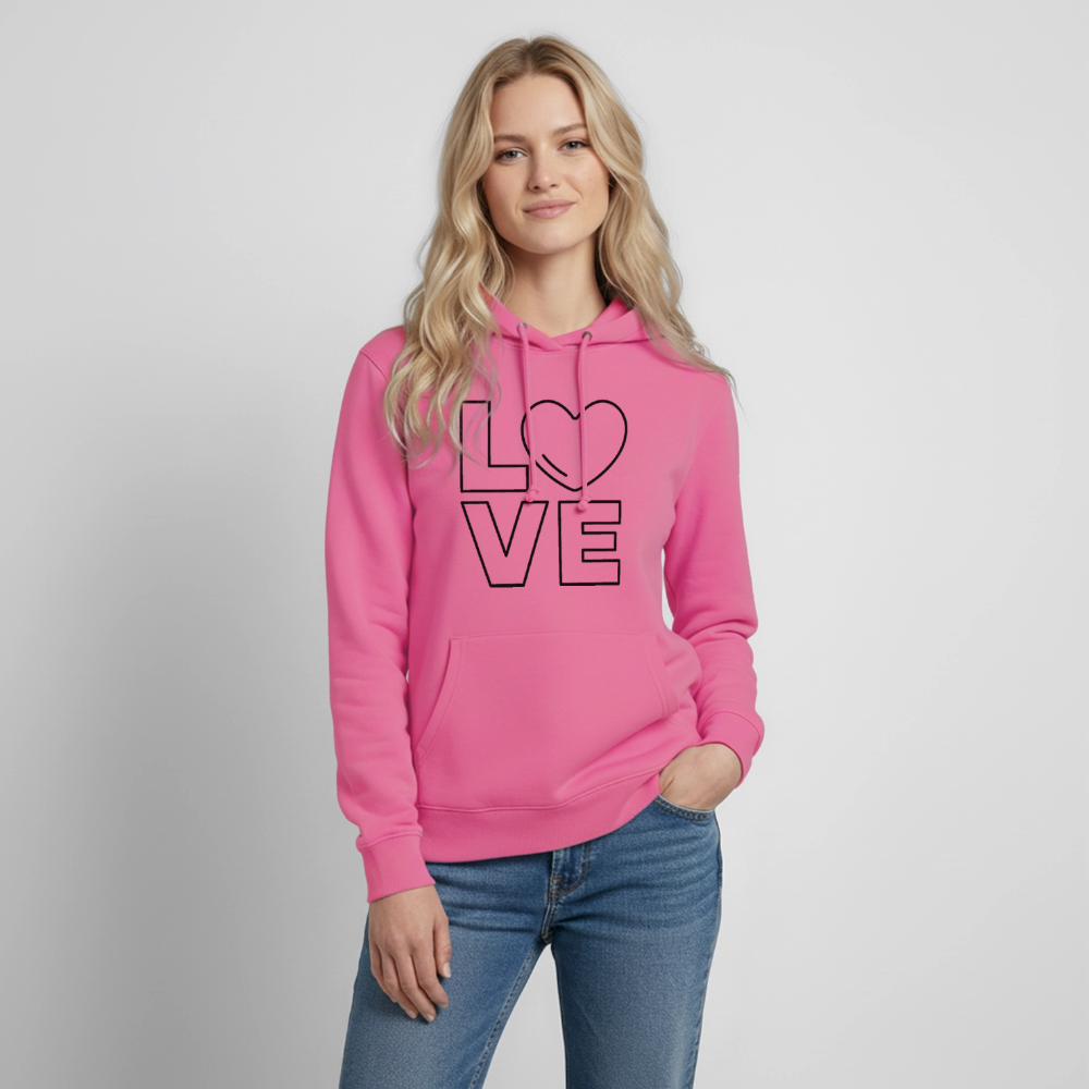 Frauen Hoodie Love I - Pink