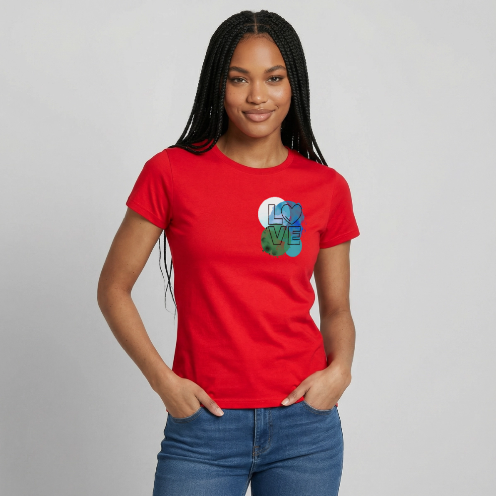 Women's T-Shirt Love II - Rot