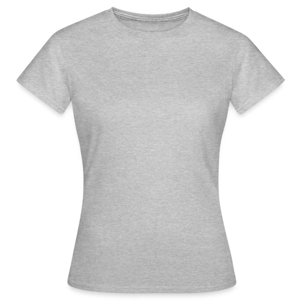 Women's T-Shirt Wolf - Grau meliert