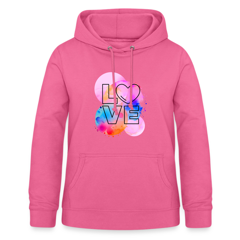 Frauen Hoodie Love - Pink