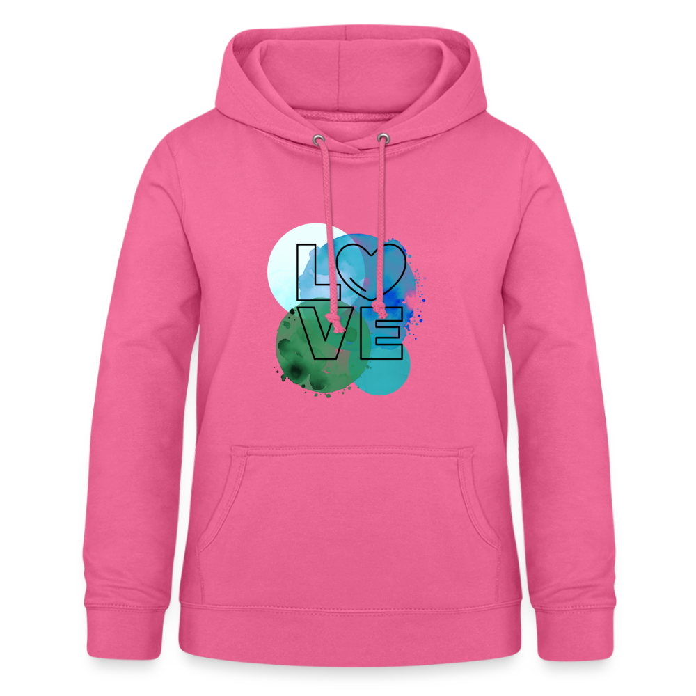 Frauen Hoodie Love II - Pink