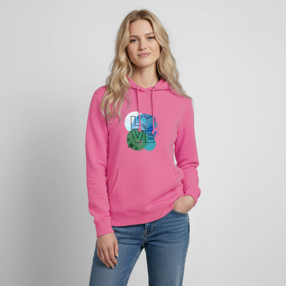 Frauen Hoodie Love II - Pink