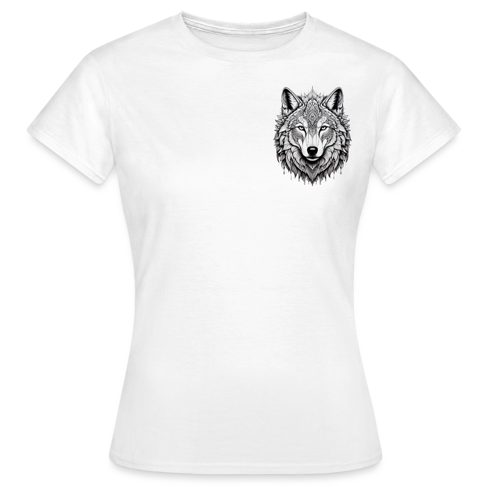Women's T-Shirt Wolf II - Weiß