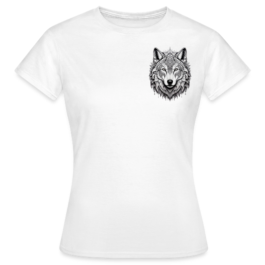 Women's T-Shirt Wolf II - Weiß