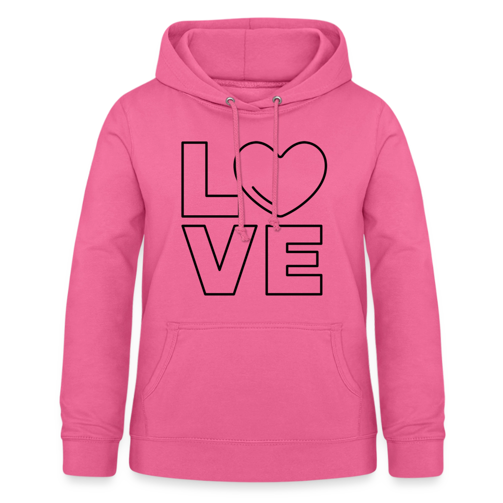 Frauen Hoodie Love I - Pink
