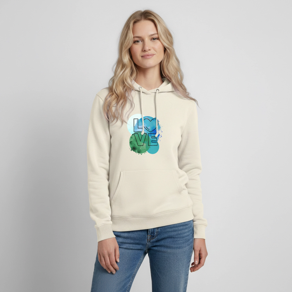 Frauen Hoodie Love II - Vanille-Milchshake