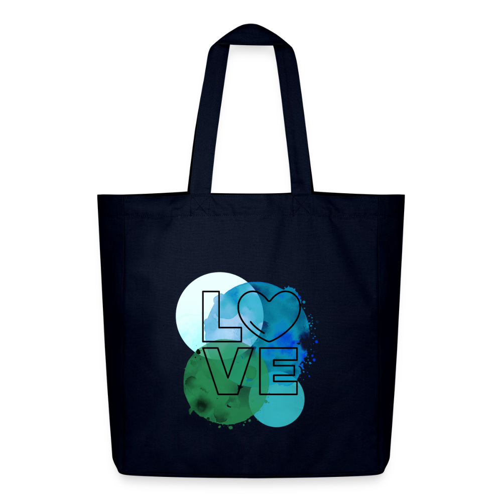 Stoffbeutel Love II - Navy
