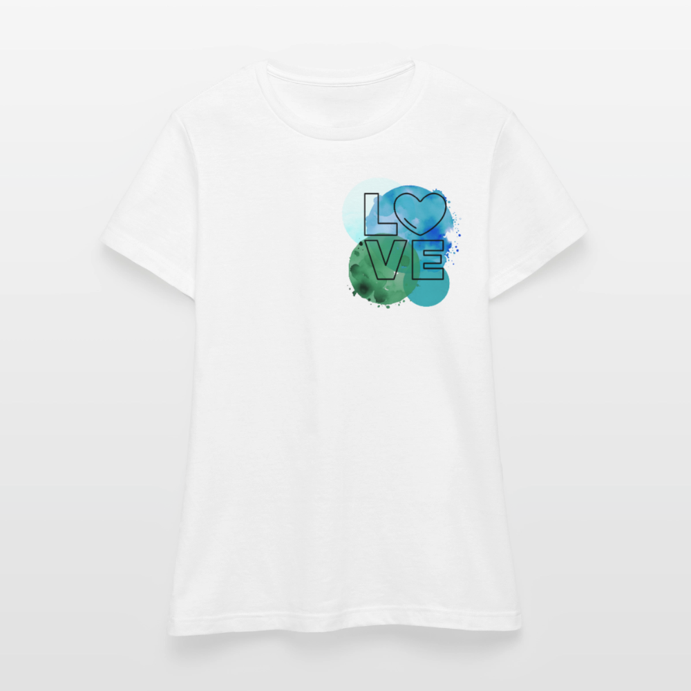 Women's T-Shirt Love II - Weiß