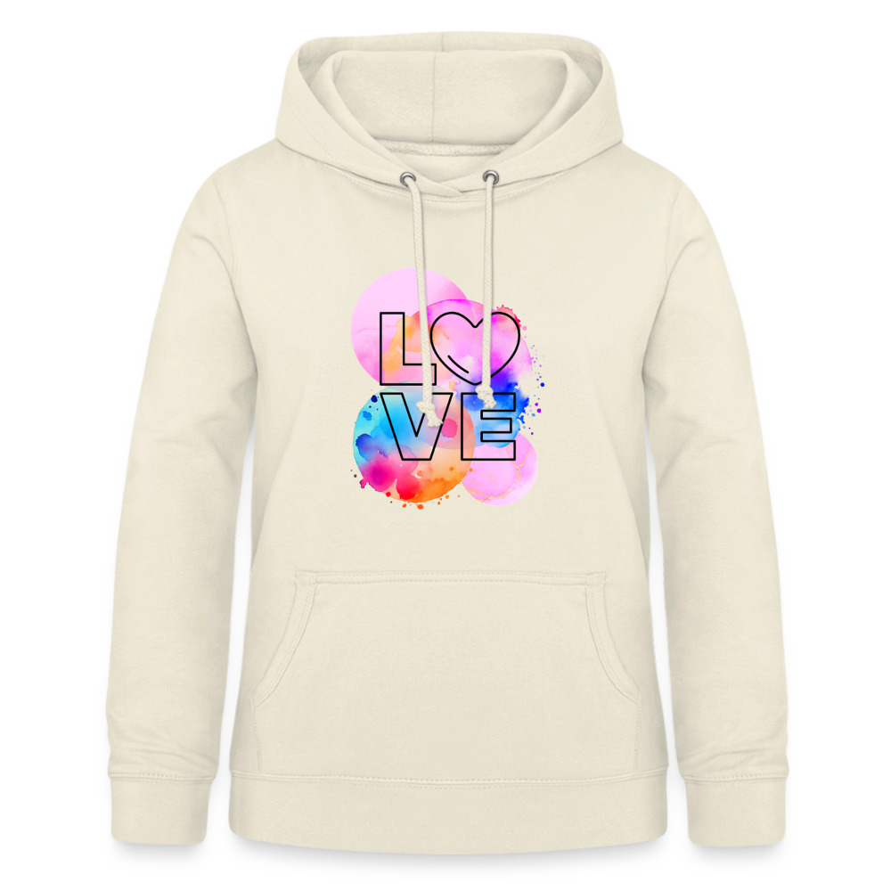 Frauen Hoodie Love - Vanille-Milchshake