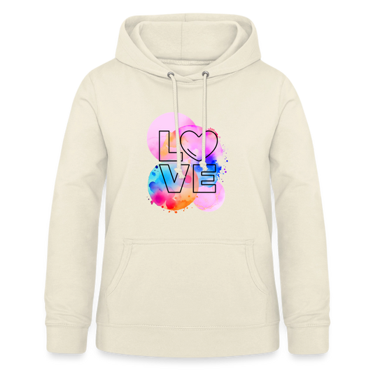 Frauen Hoodie Love - Vanille-Milchshake