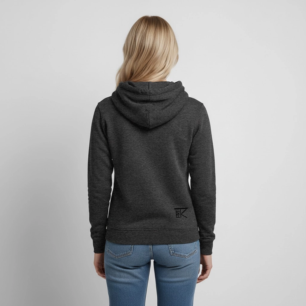 Frauen Hoodie Love I - Anthrazit