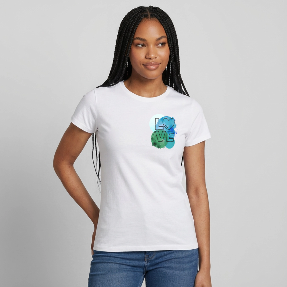 Women's T-Shirt Love II - Weiß