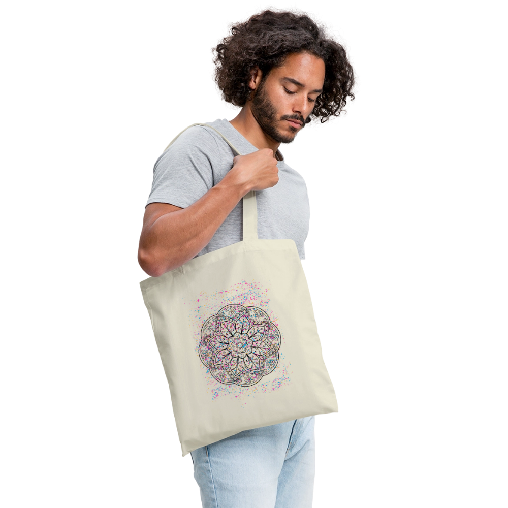 Stoffbeutel Mandala - Natur