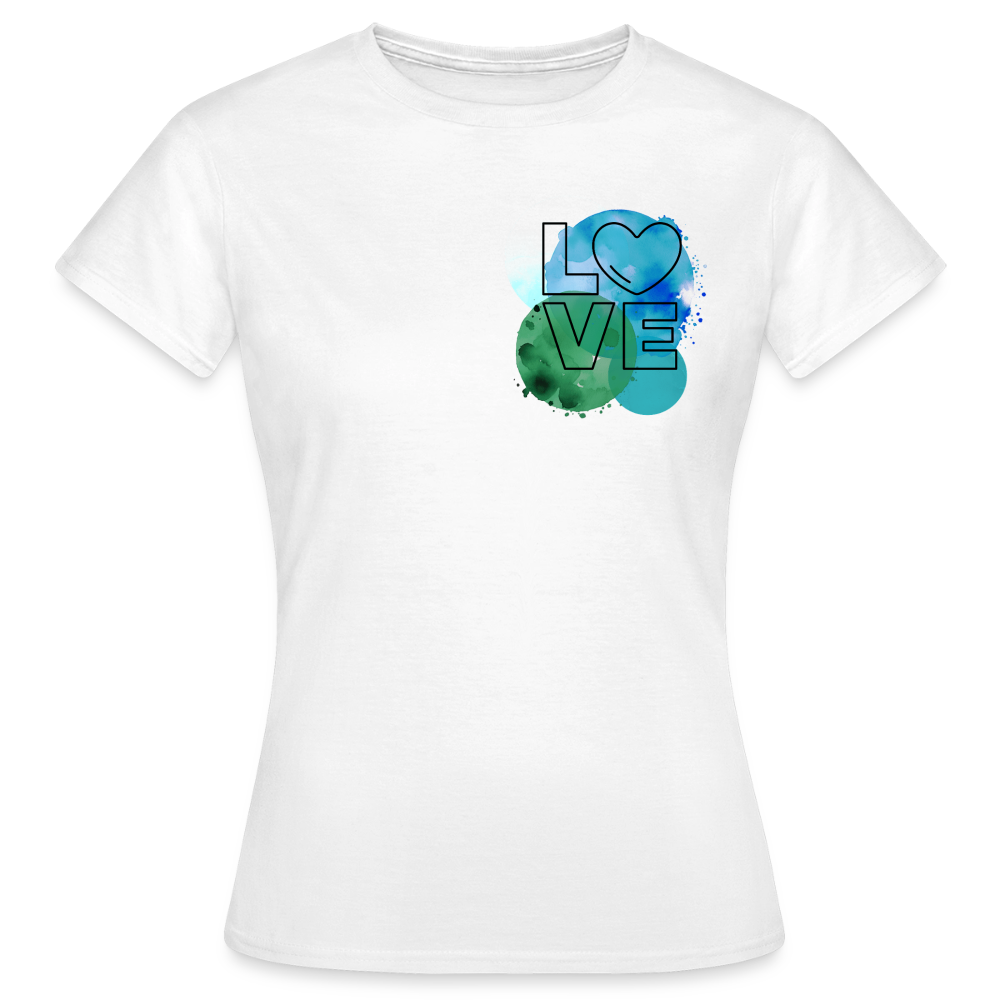 Women's T-Shirt Love II - Weiß