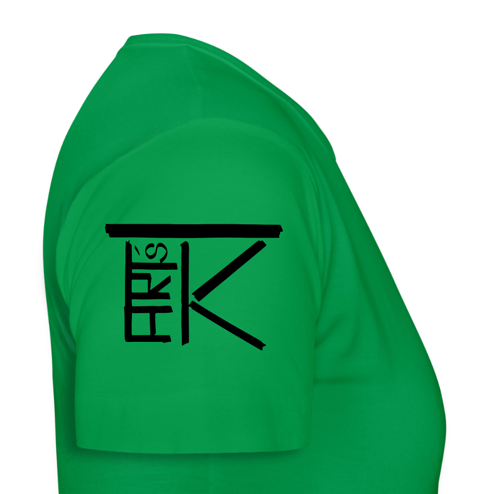 Women's T-Shirt Love I - Kelly Green