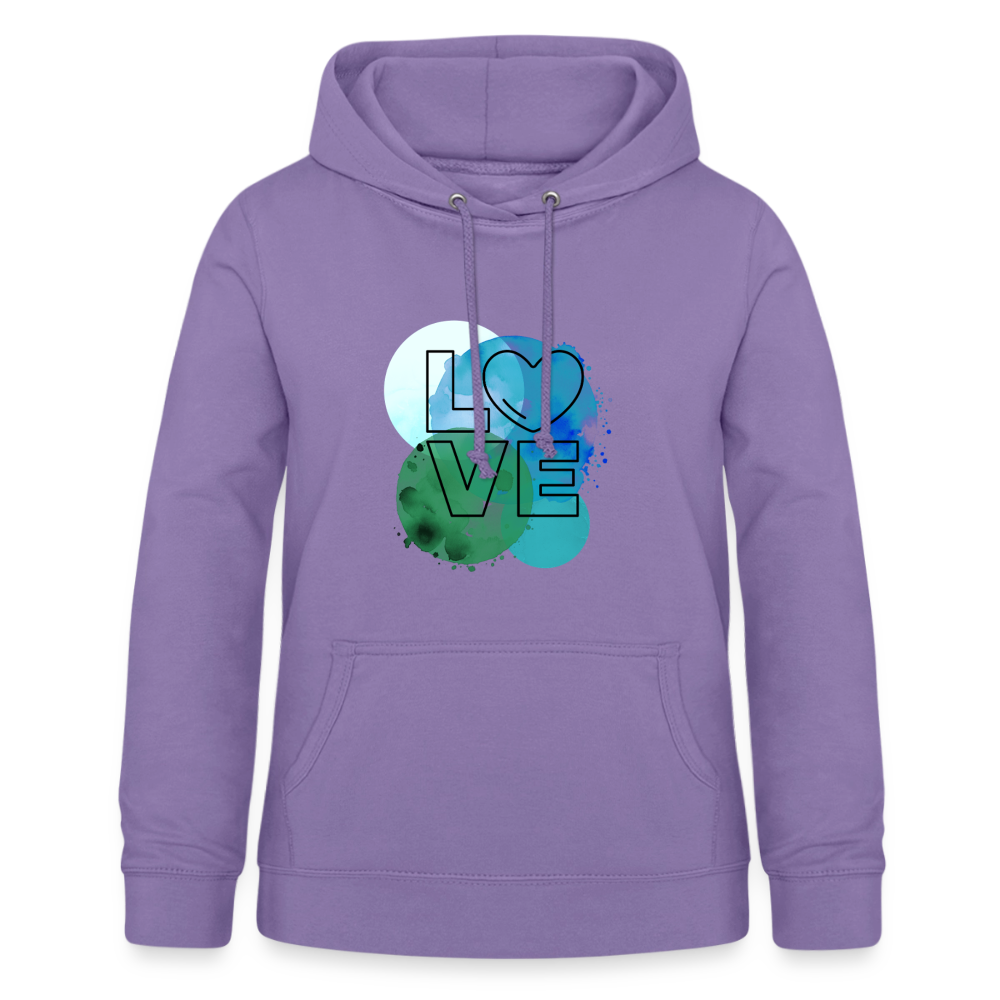 Frauen Hoodie Love II - Lavendel