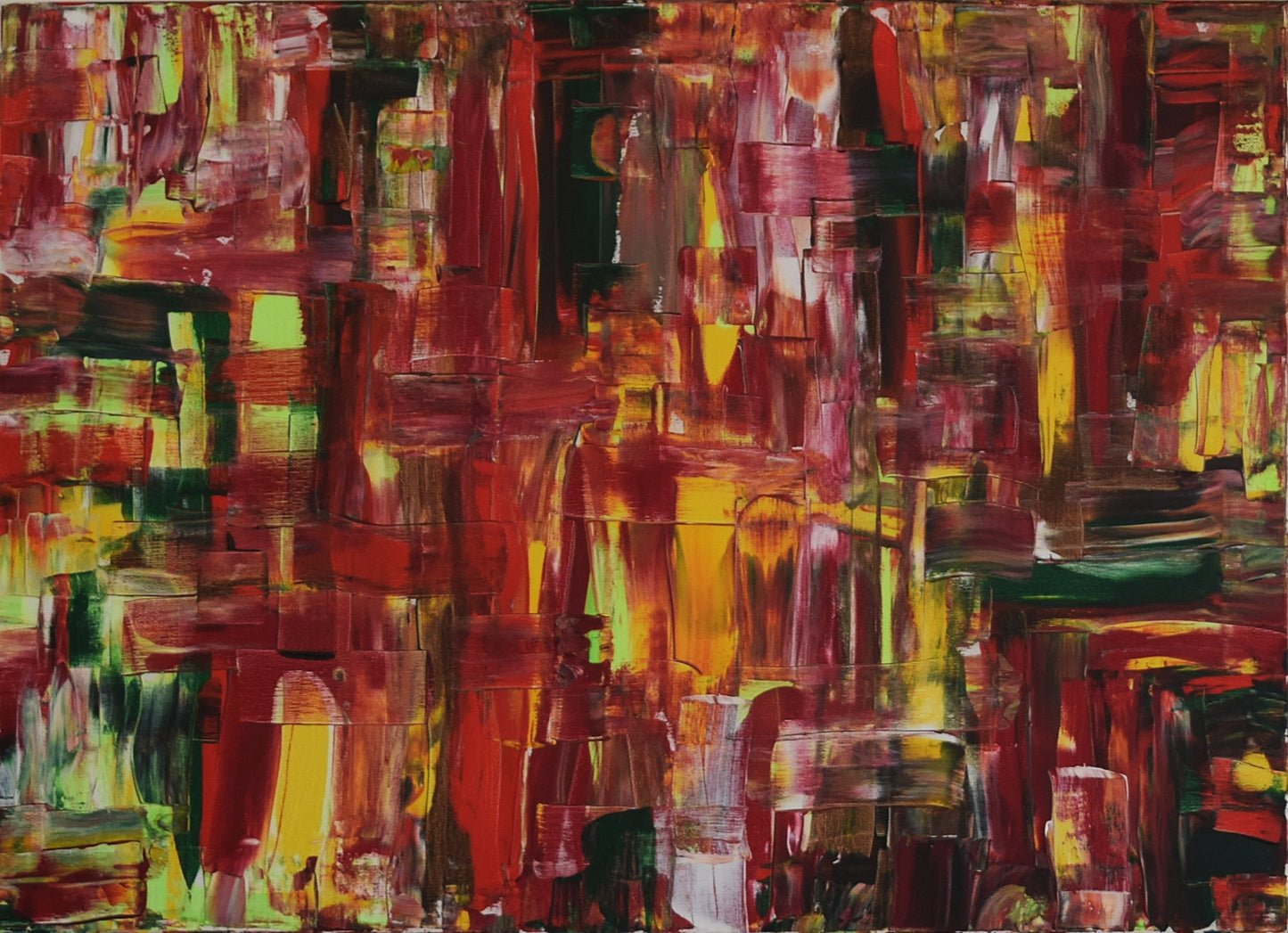 Leinwand Wandbild Acryl Aryclleinwand "Summer"