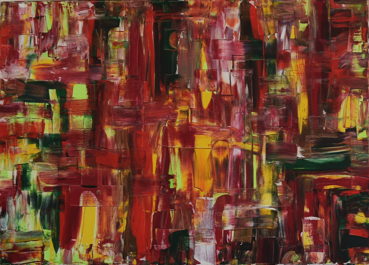 Leinwand Wandbild Acryl Aryclleinwand "Summer"
