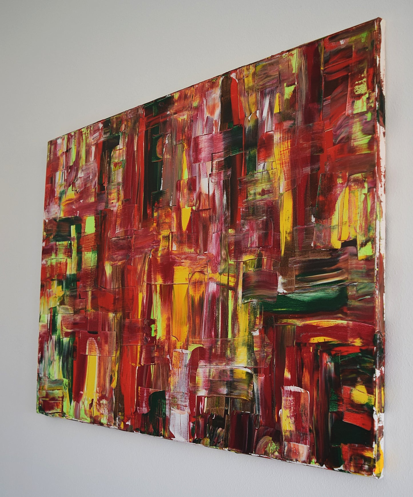 Leinwand Wandbild Acryl Aryclleinwand "Summer"