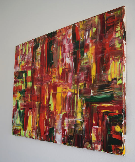 Leinwand Wandbild Acryl Aryclleinwand "Summer"