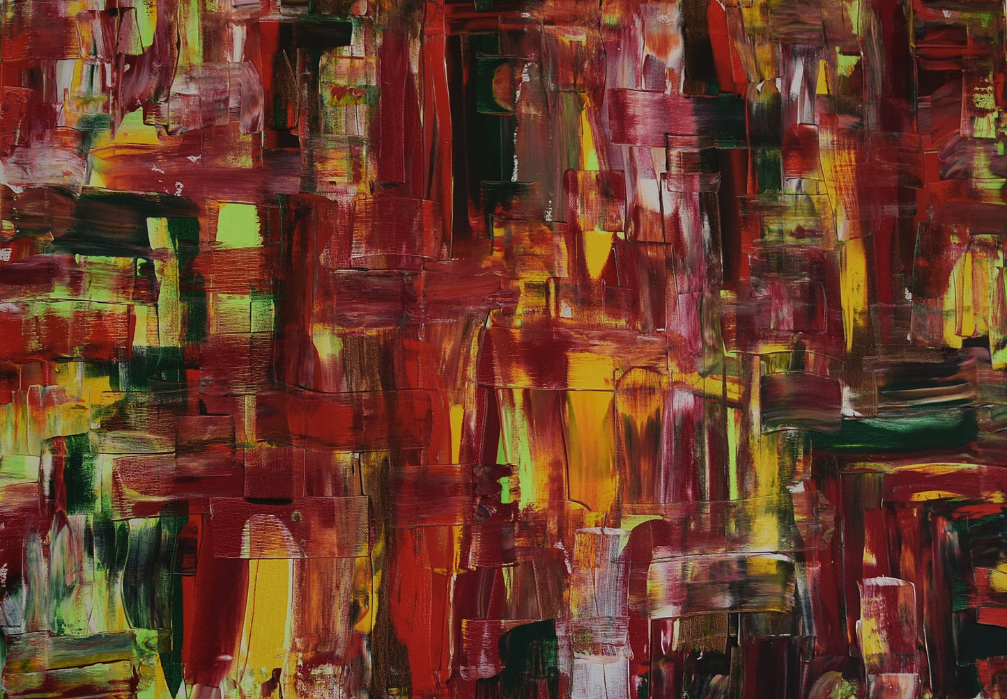 Leinwand Wandbild Acryl Aryclleinwand "Summer"