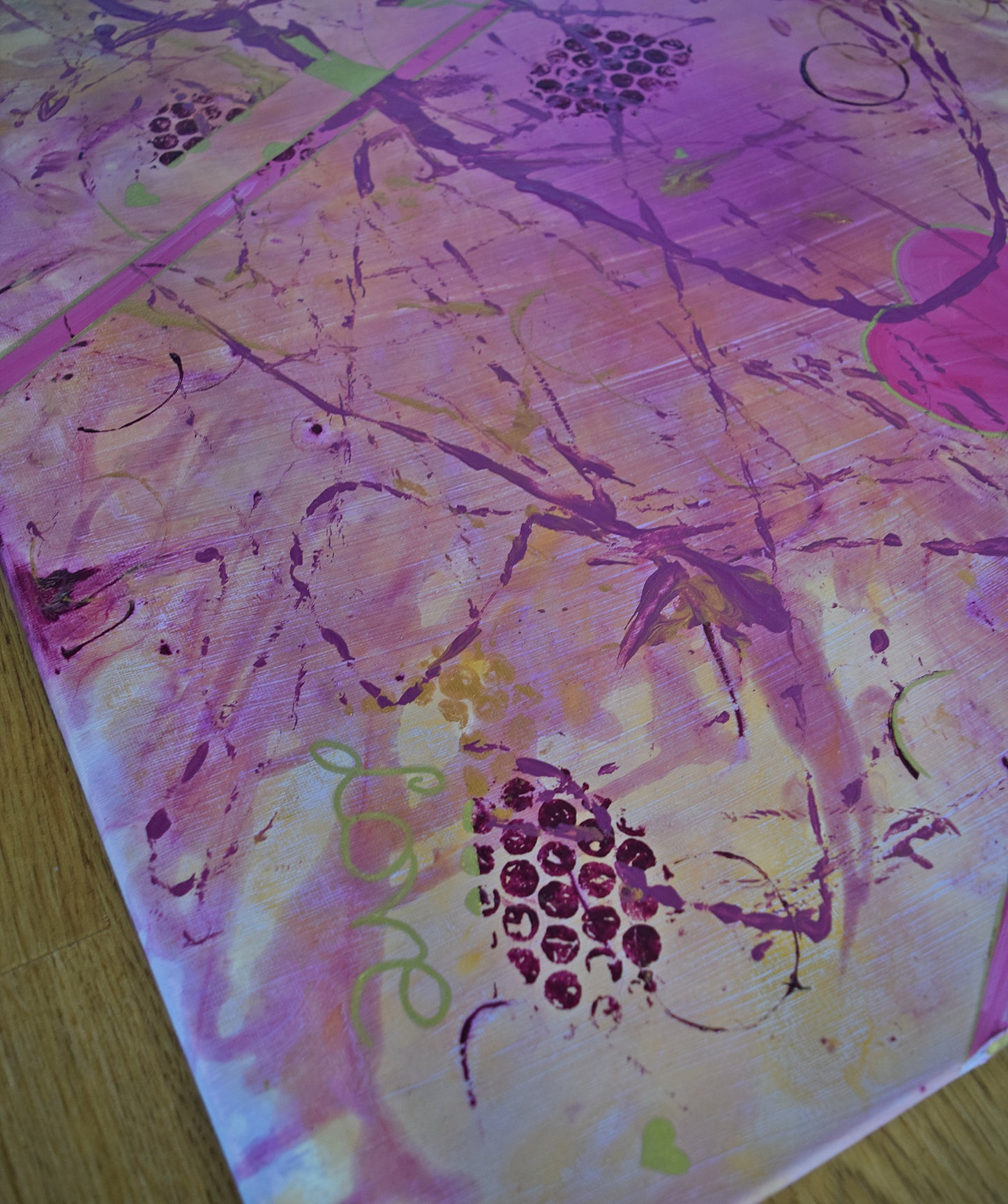 Leinwand Wandbild Acryl Aryclleinwand "LOVE"