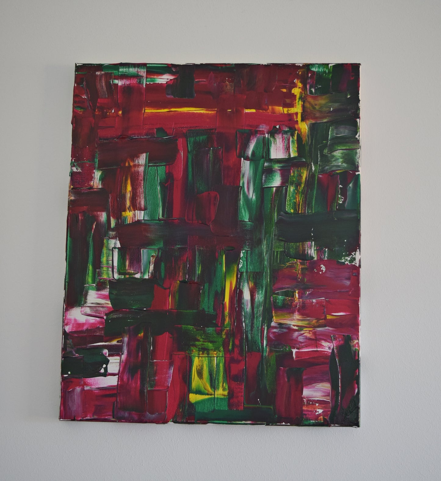 Leinwand Wandbild Acryl Aryclleinwand "Nature Flower"