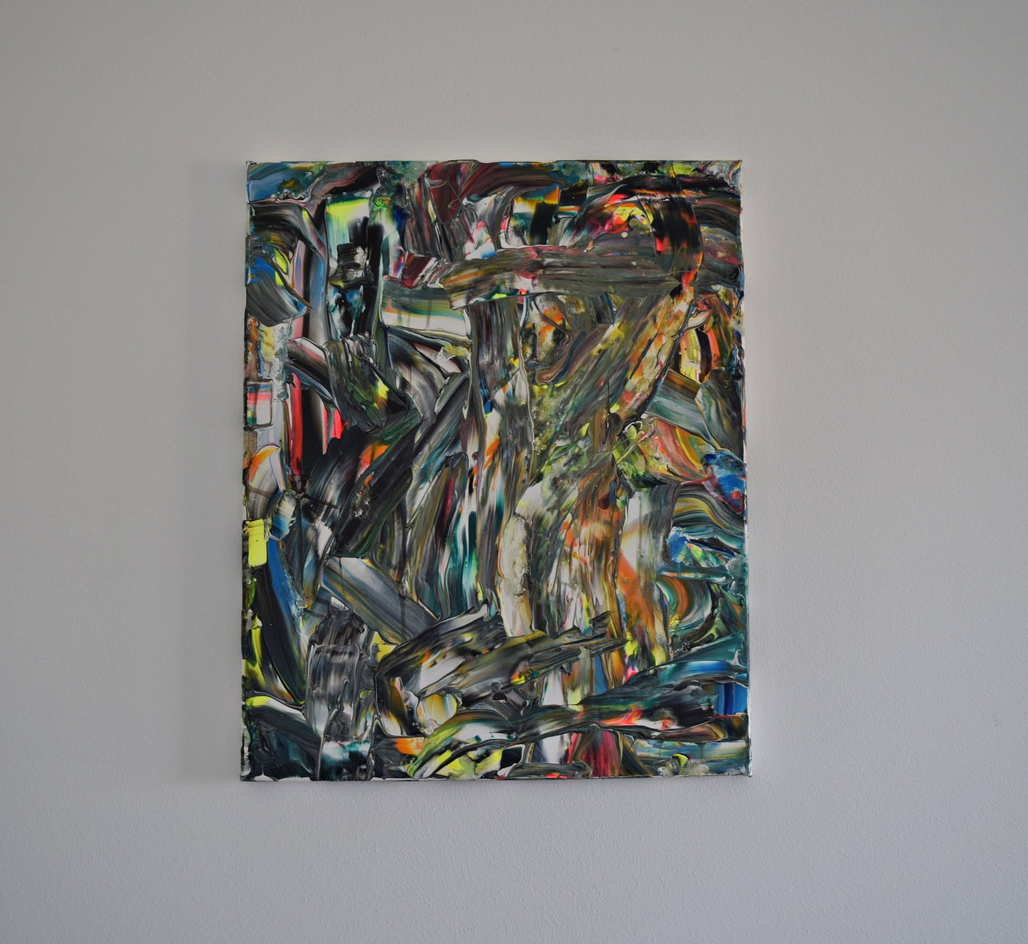 Leinwand Wandbild Acryl Aryclleinwand "Wild Colourful"