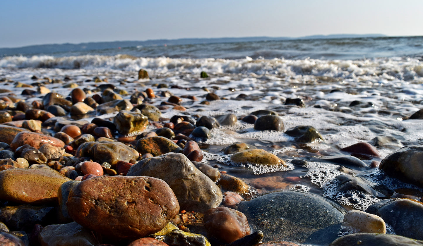 "Steine im Wasser" Fotografie digitale Datei Naturfotografie