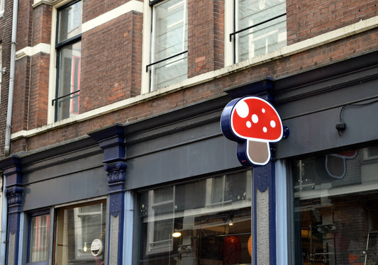 "Amsterdam Pilz" Fotografie digitale Datei Street Art