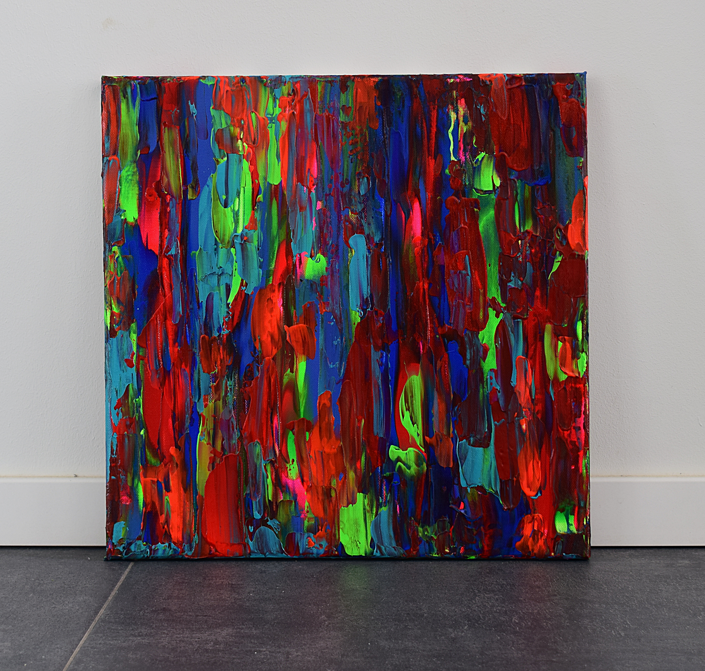 Leinwand Wandbild Acryl Arcylspachteltechnik Aryclleinwand "beautiful day"