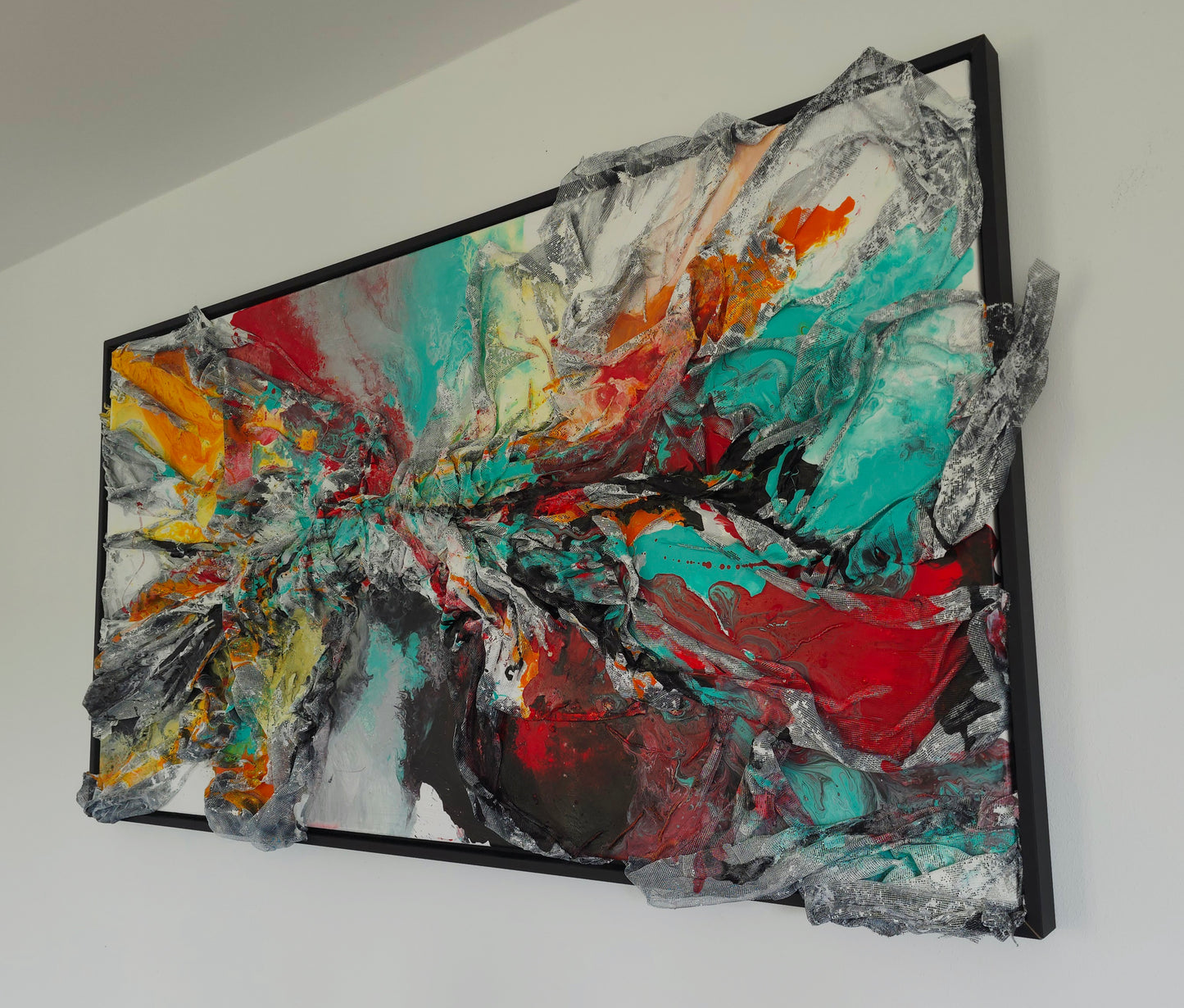 Leinwand Wandbild Acryl Aryclleinwand "der Knoten des Lebens"