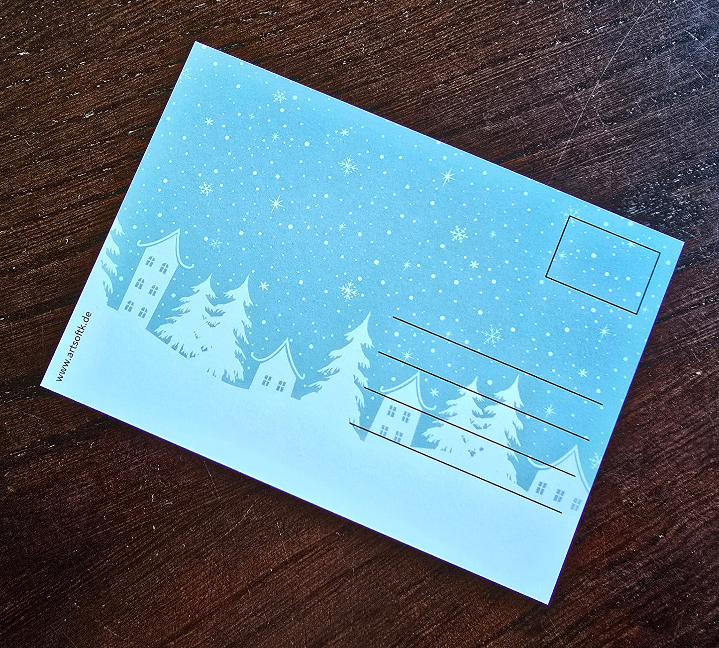 Postkarte Weihnachtskarte "Weihnachtsmann"