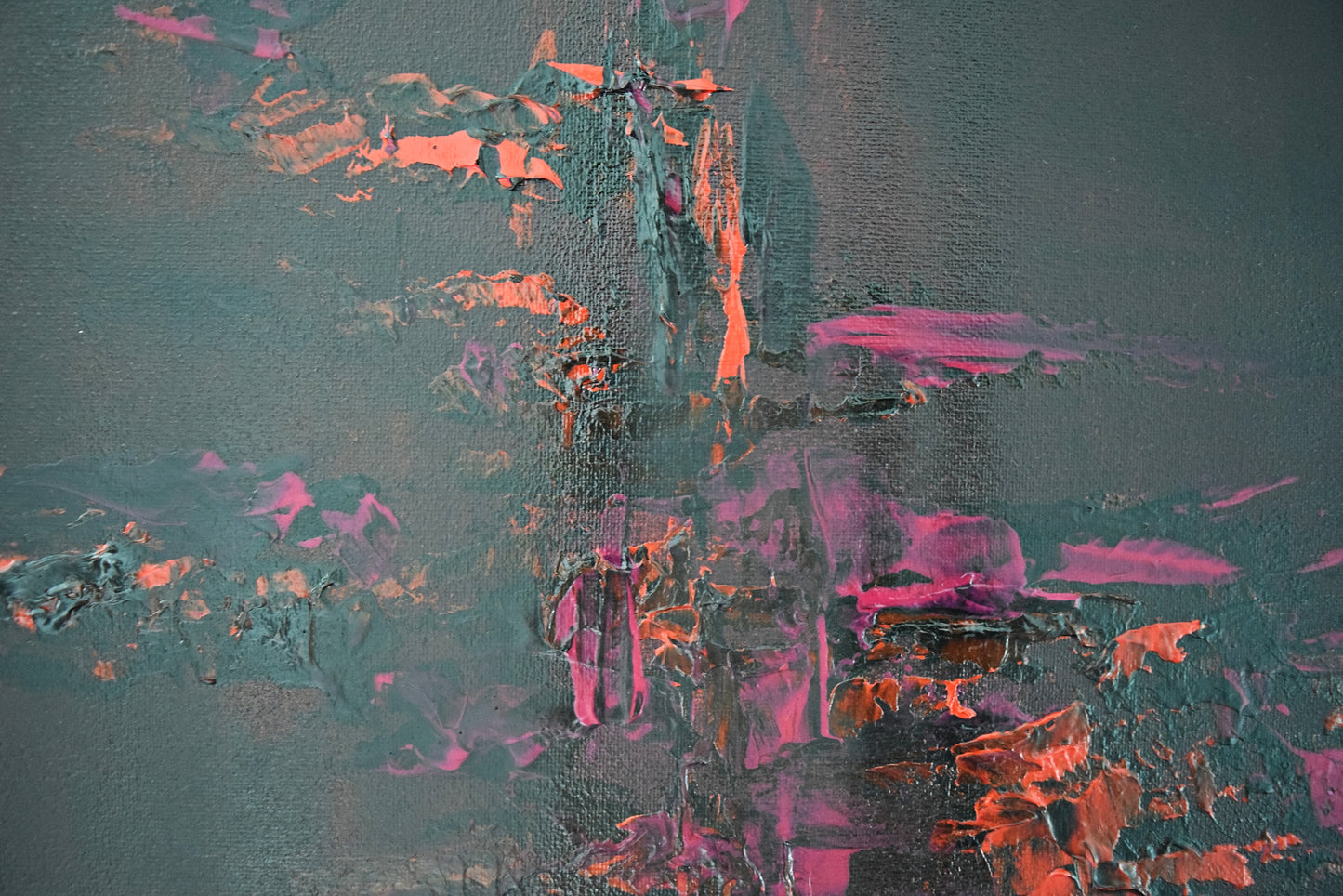 Leinwand Wandbild Acryl Aryclleinwand "deep love"