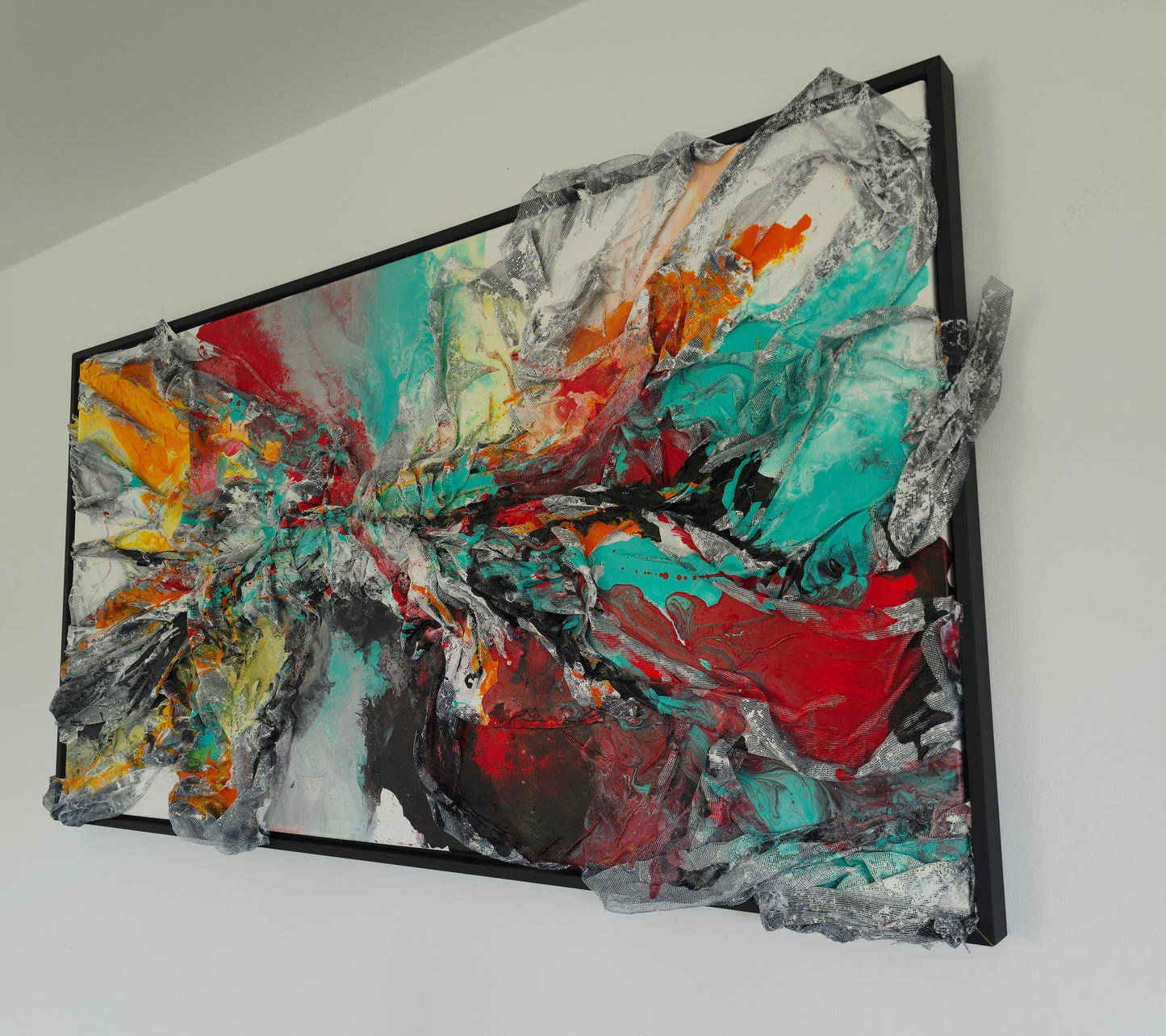 Leinwand Wandbild Acryl Aryclleinwand "der Knoten des Lebens"