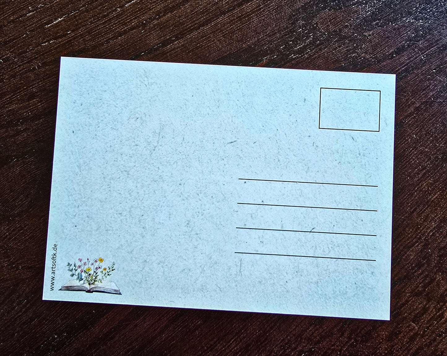 Postkarte "Du bist das schönste Kapitel meines Lebens"