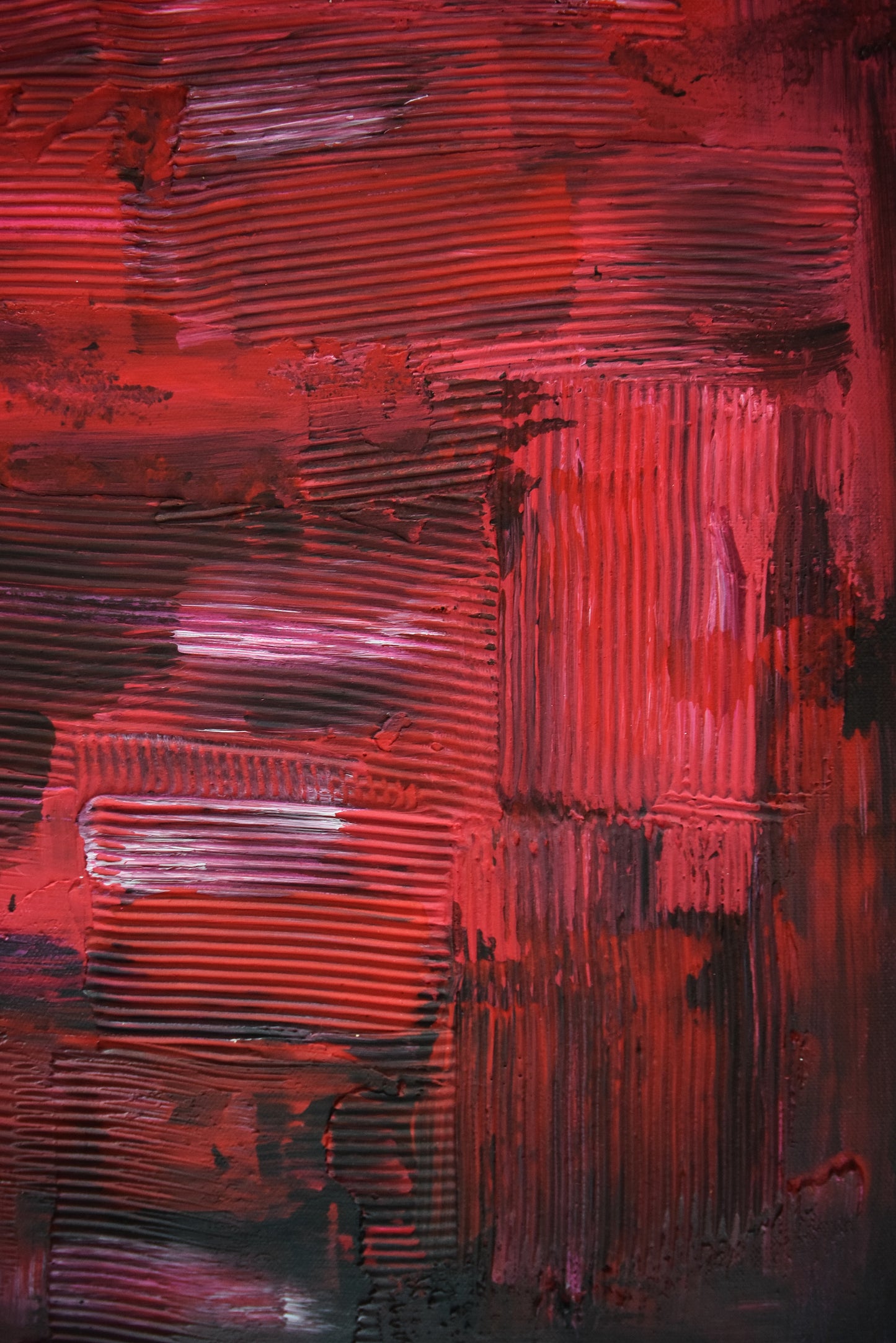 Leinwand Wandbild Acryl Aryclleinwand "broken heart structure"