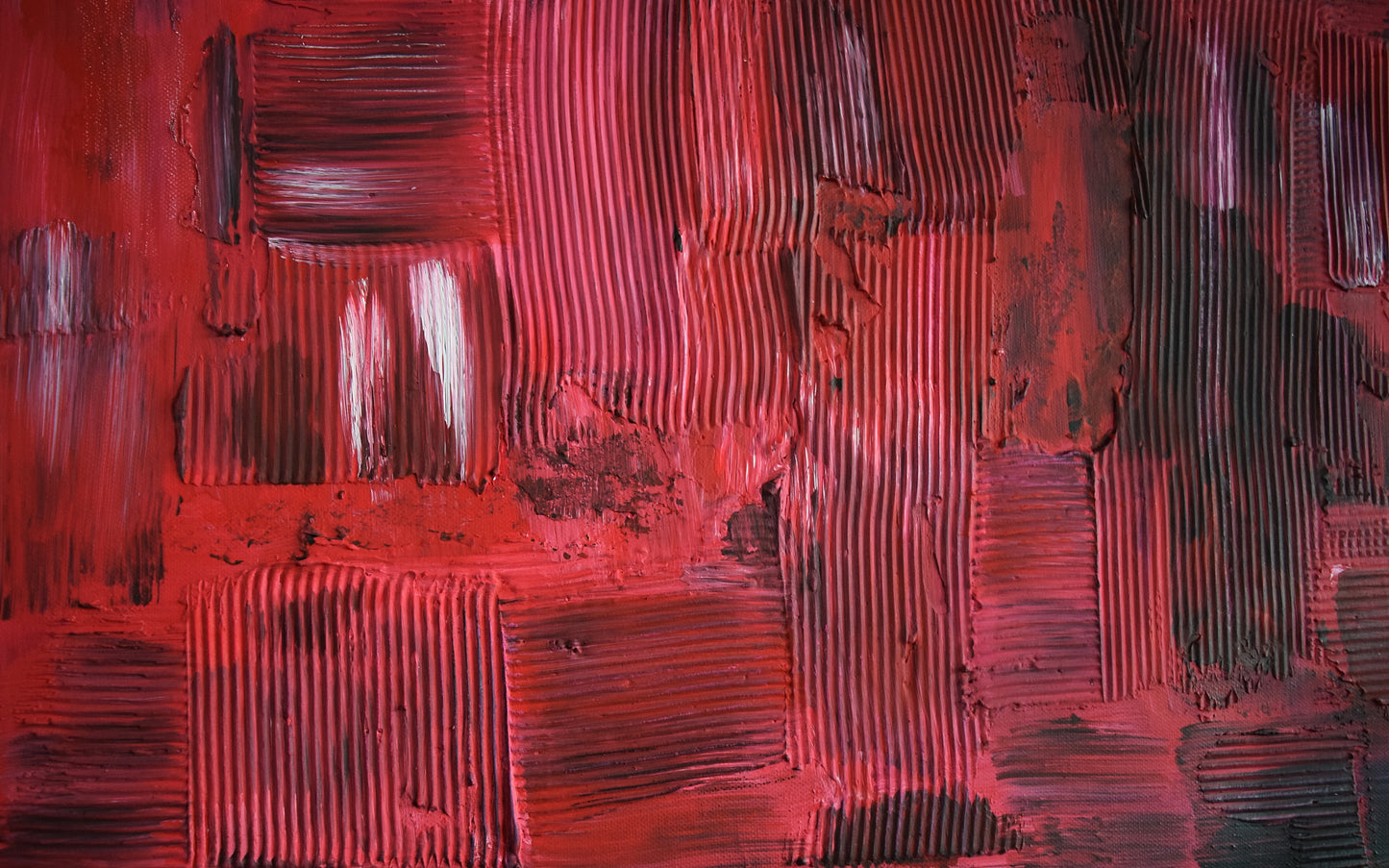 Leinwand Wandbild Acryl Aryclleinwand "broken heart structure"