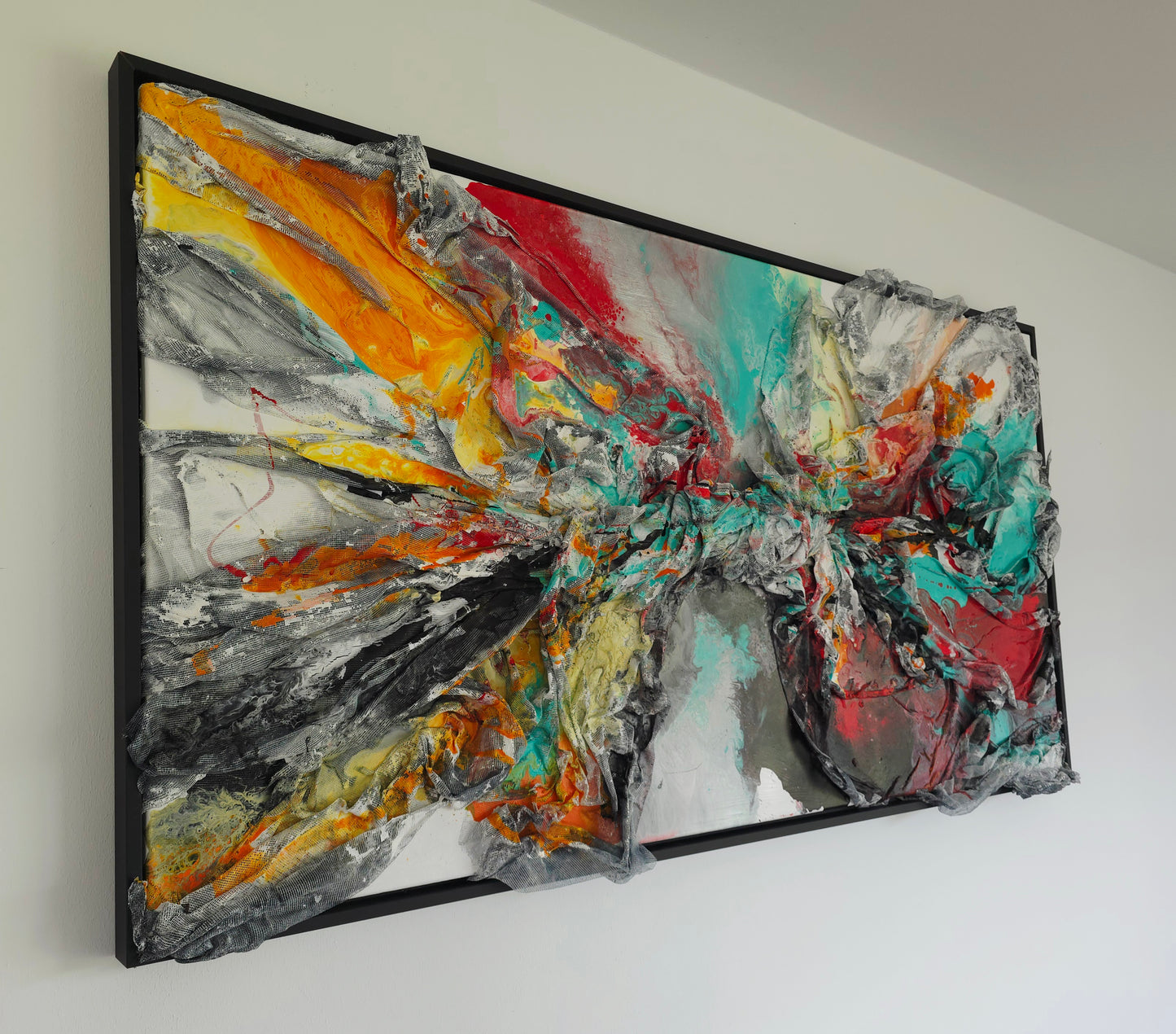 Leinwand Wandbild Acryl Aryclleinwand "der Knoten des Lebens"