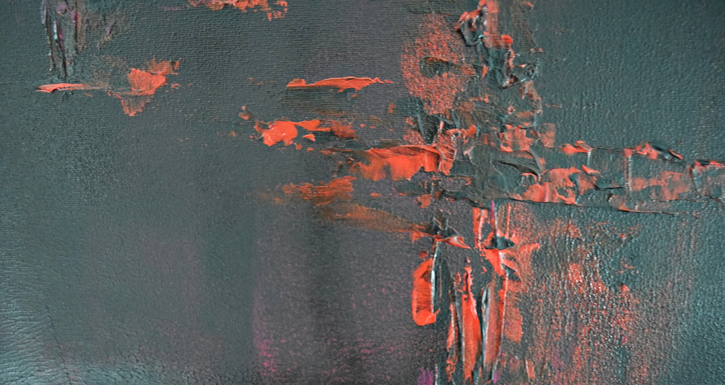 Leinwand Wandbild Acryl Aryclleinwand "deep love"