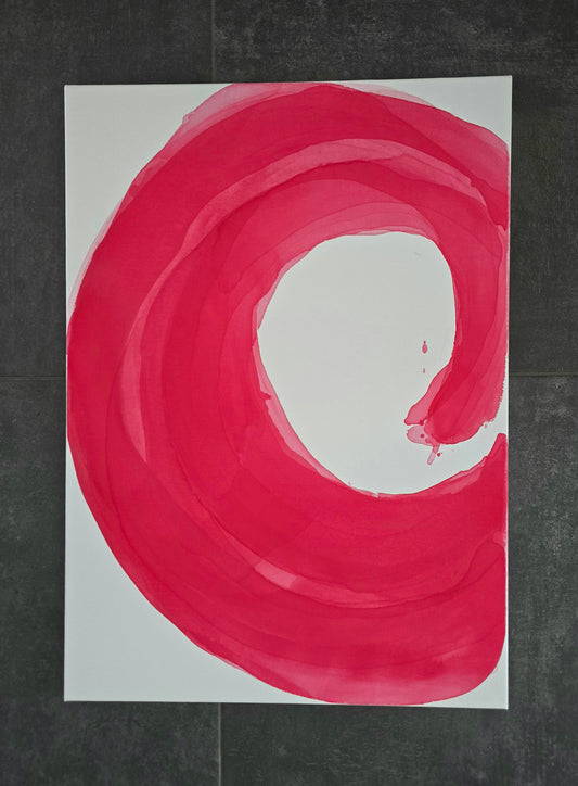 Leinwand Wandbild Acryl Aryclleinwand "Waves of Love"