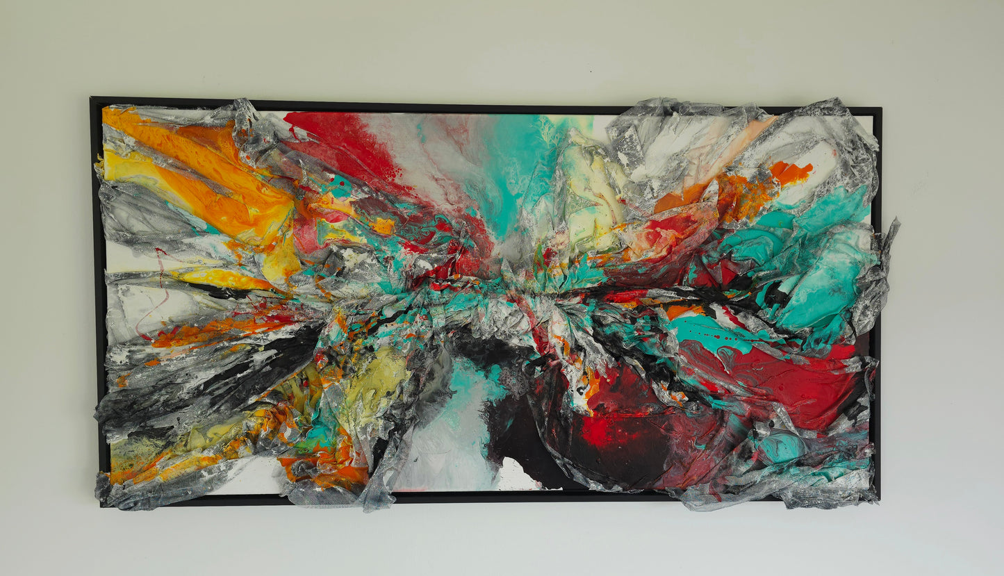 Leinwand Wandbild Acryl Aryclleinwand "der Knoten des Lebens"